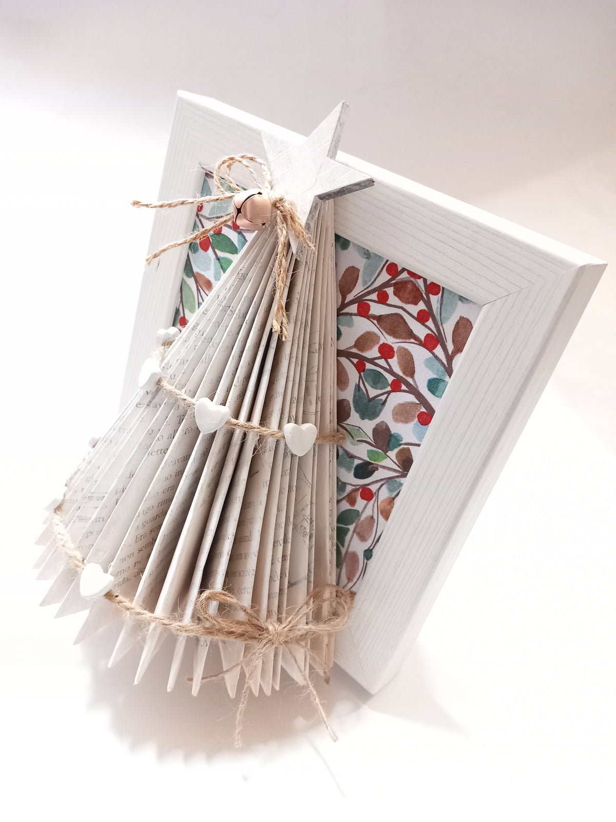 Cornice Albero di Natale book folding