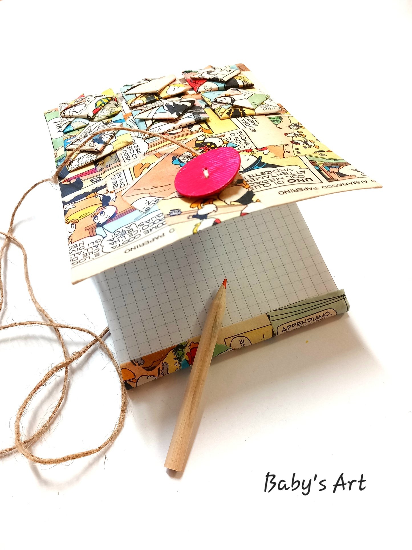 Taccuino fumetti origami