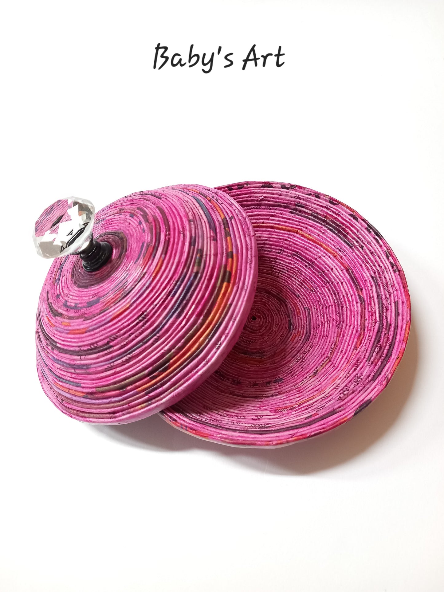 Cofanetto portagioie fucsia