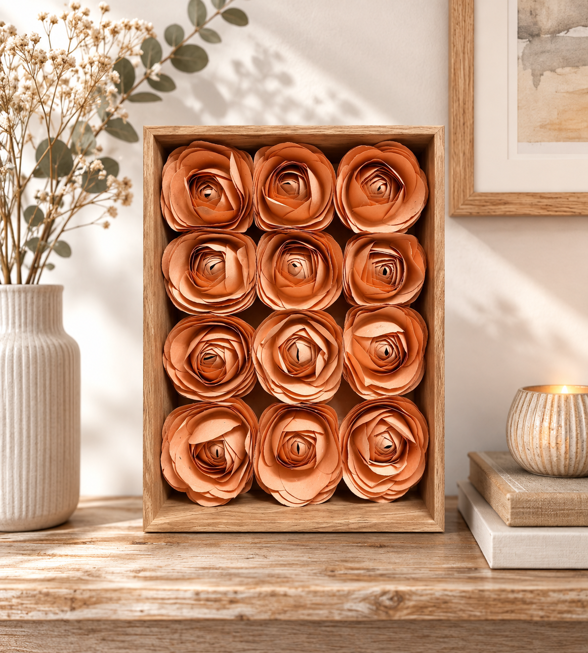 Cornice Rose di Carta