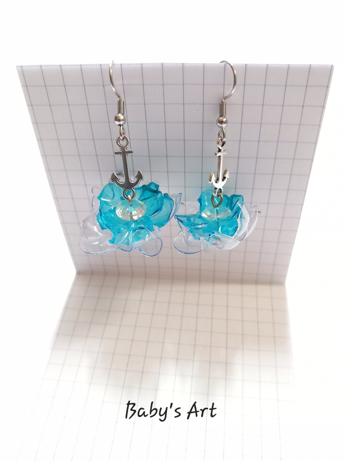 Set collana e orecchini Ninfea