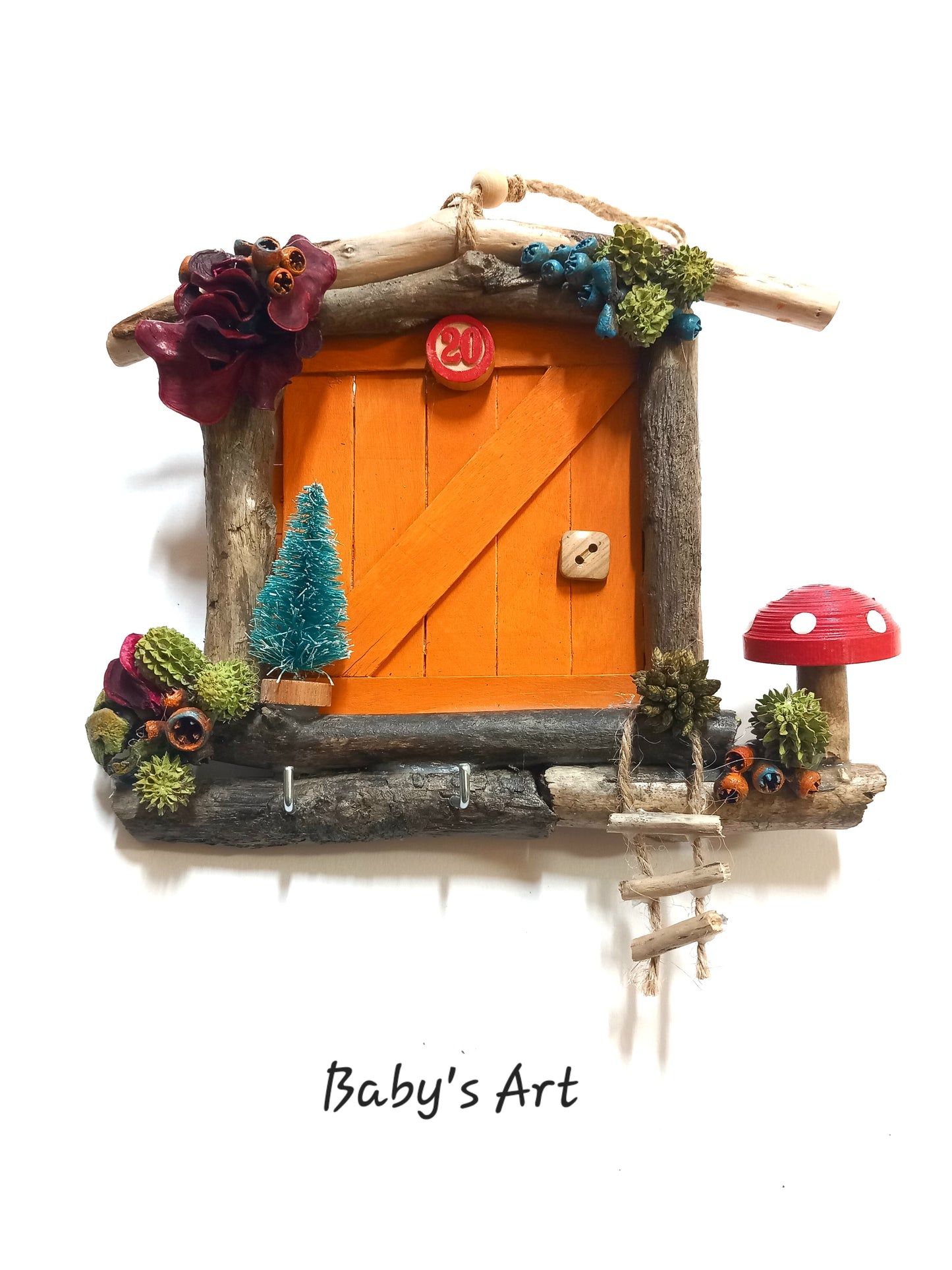 Casetta Portachiavi "Il rifugio del bosco"