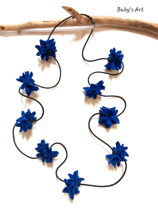 Collana Loto blu