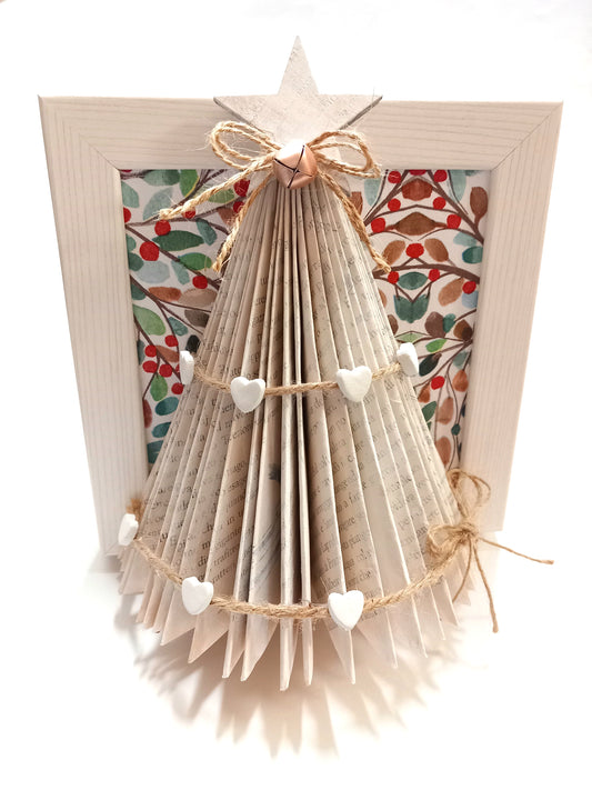 Cornice Albero di Natale book folding