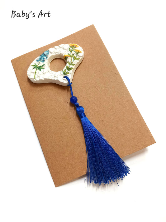 Segnalibro nappina blu