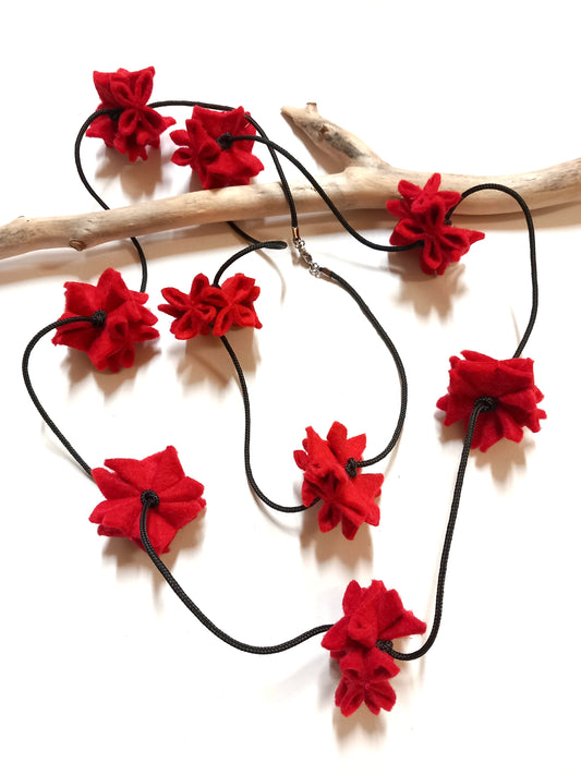 Collana Loto rossa