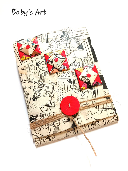 Taccuino fumetti origami pop