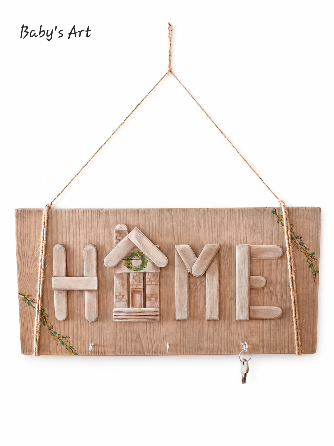 Targa decorativa Home