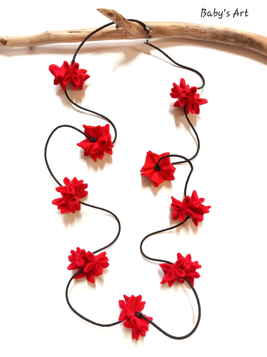 Collana Loto rossa