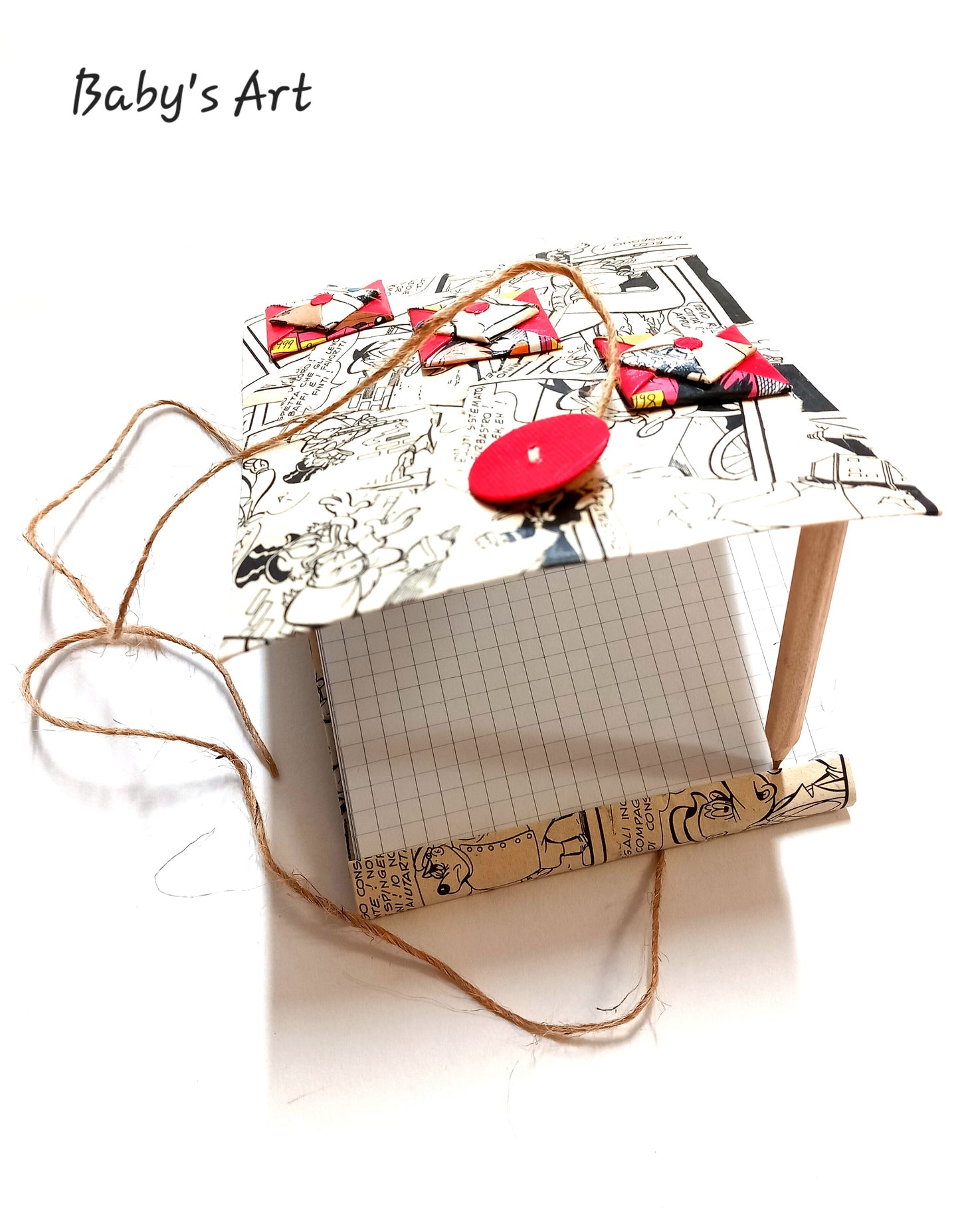 Taccuino fumetti origami pop