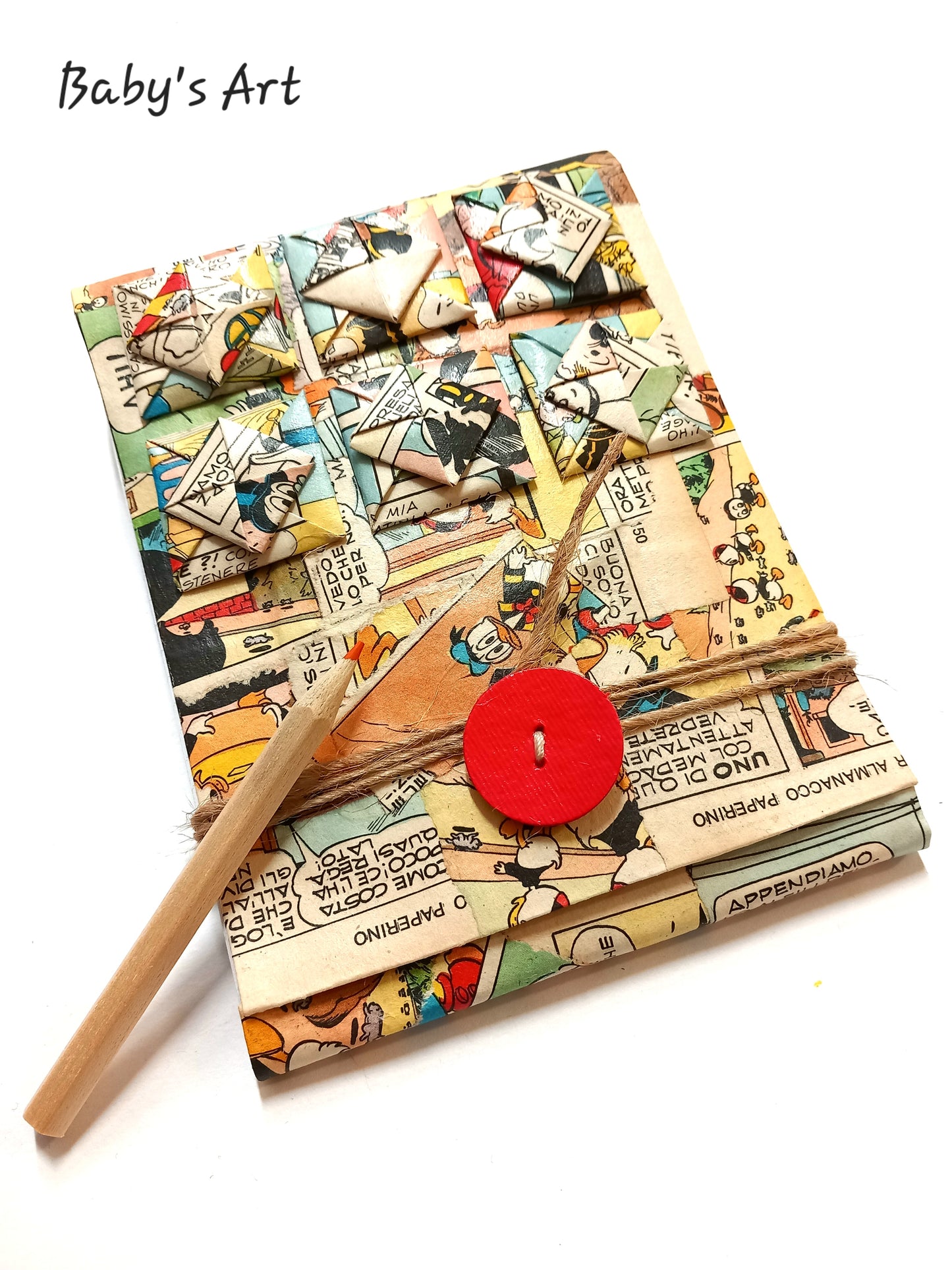 Taccuino fumetti origami
