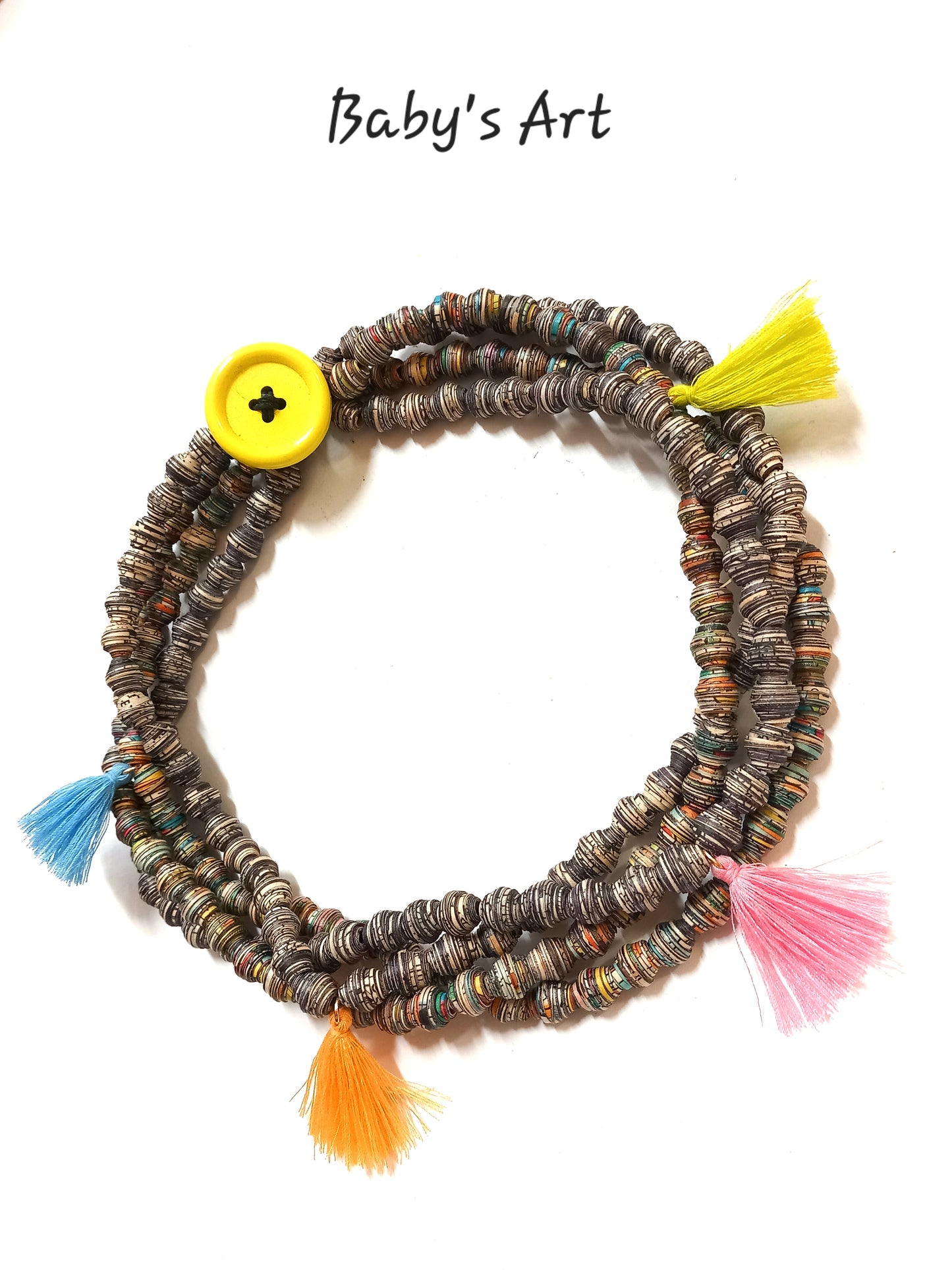 Collana boho con nappine