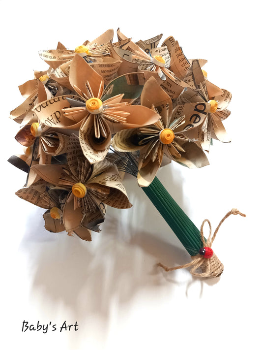 Bouquet origami Petali Ritrovati